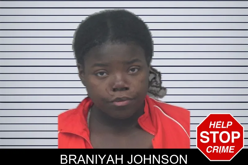 Braniyah Johnson mugshot