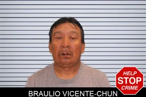 Braulio Vicente-Chun mugshot