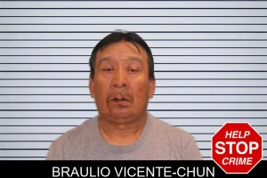 Braulio Vicente-Chun mugshot