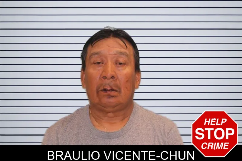 Braulio Vicente-Chun mugshot