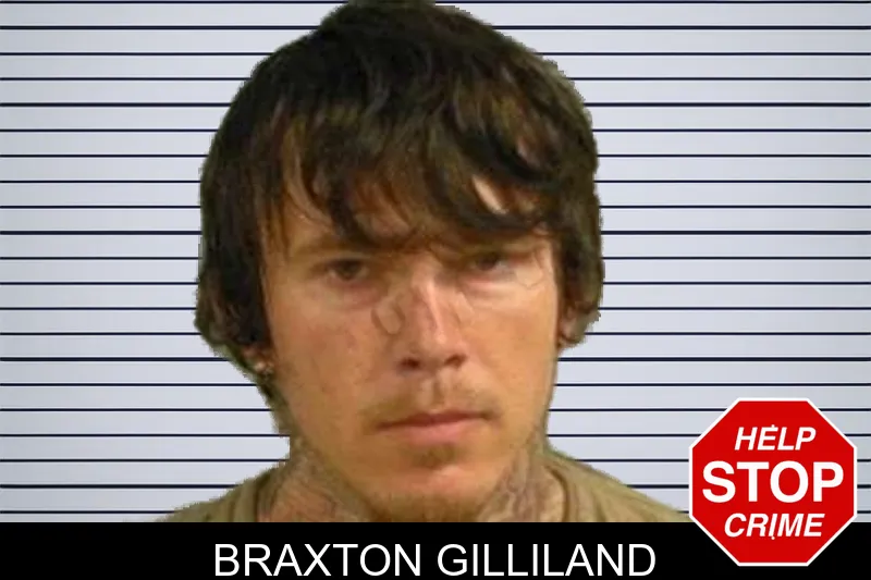 Braxton Gilliland mugshot