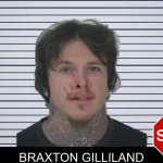 Braxton Gilliland mugshot