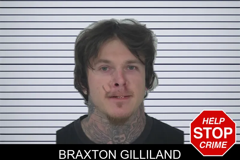 Braxton Gilliland mugshot