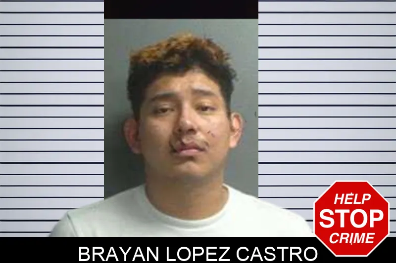 Brayan Lopez Castro mugshot