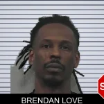 Brendan Love mugshot