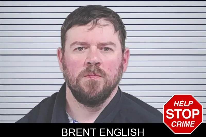 Brent English mugshot