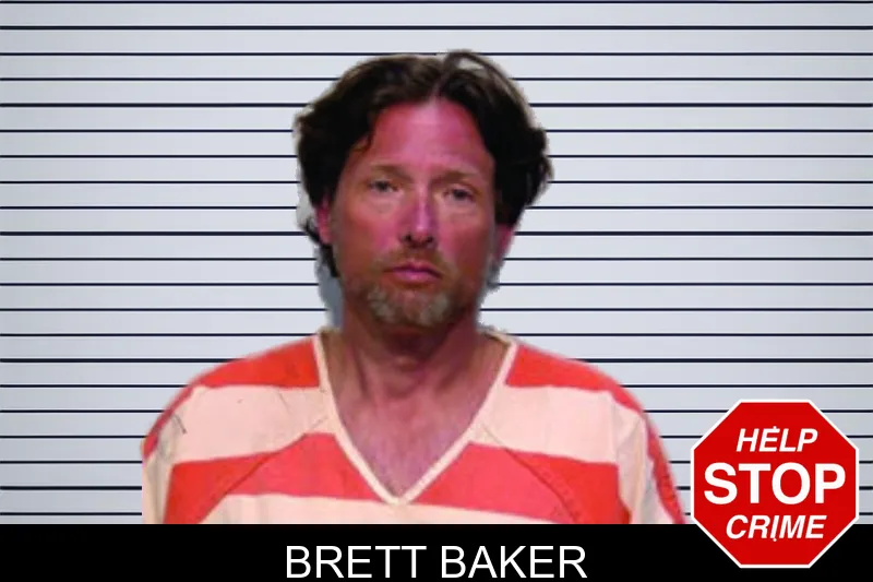 Brett Baker mugshot