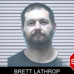 Brett Lathrop mugshot