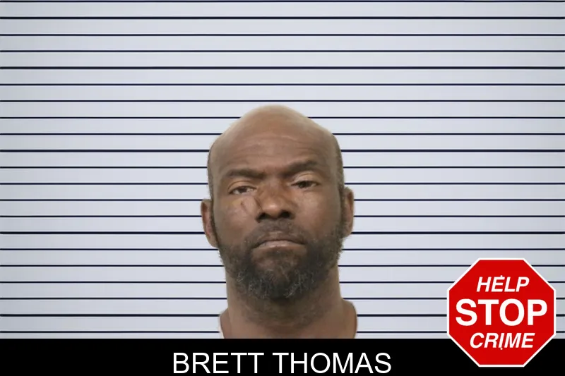 Brett Thomas mugshot