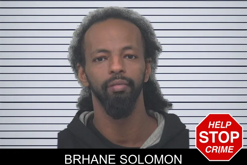 Brhane Solomon mugshot