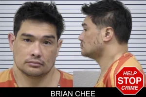 Brian Chee mugshot