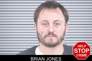 Brian Jones mugshot