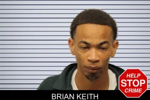 Brian Keith mugshot