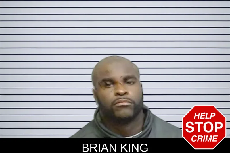 Brian King mugshot