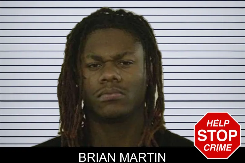 Brian Martin mugshot