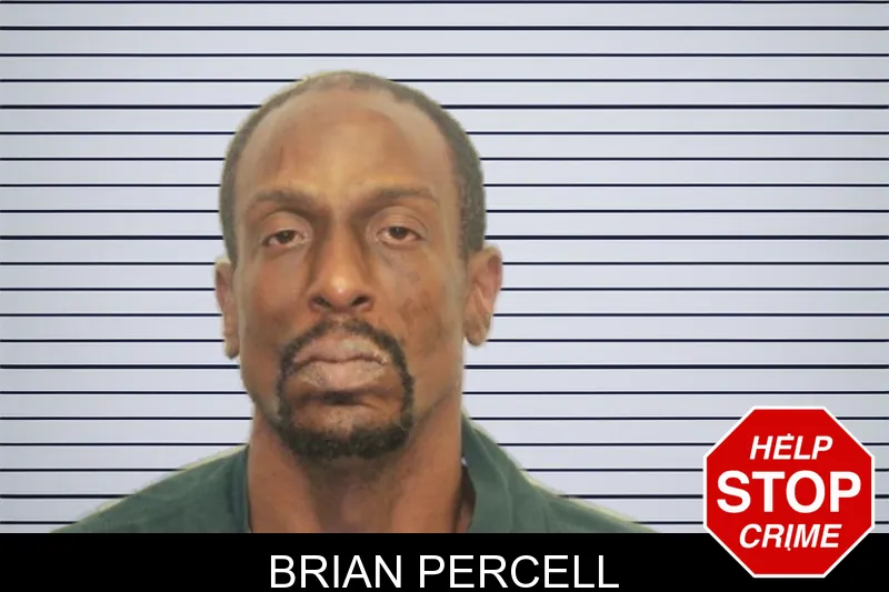 Brian Percell mugshot