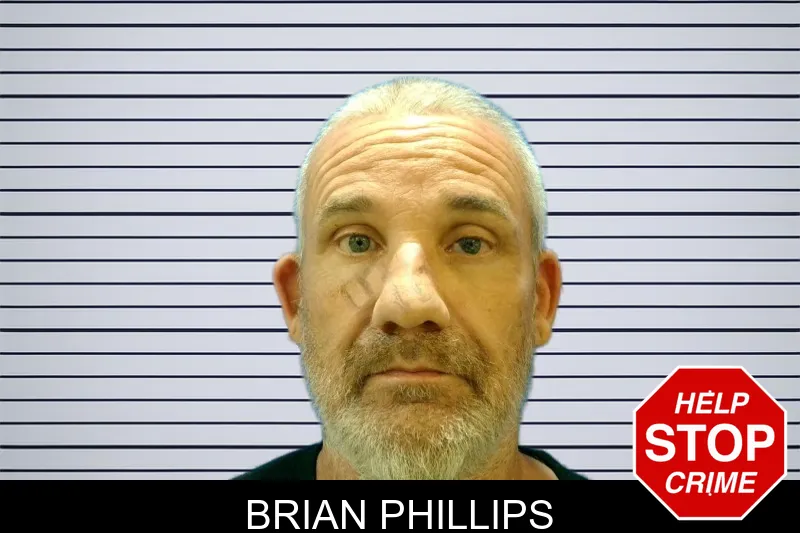 Brian Phillips mugshot