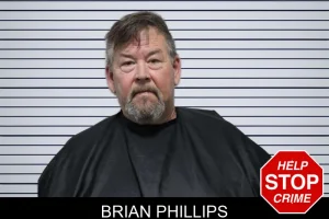 Brian Phillips mugshot