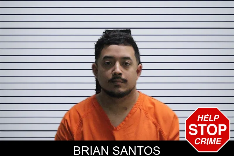 Brian Santos mugshot