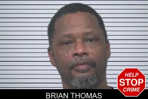 Brian Thomas mugshot