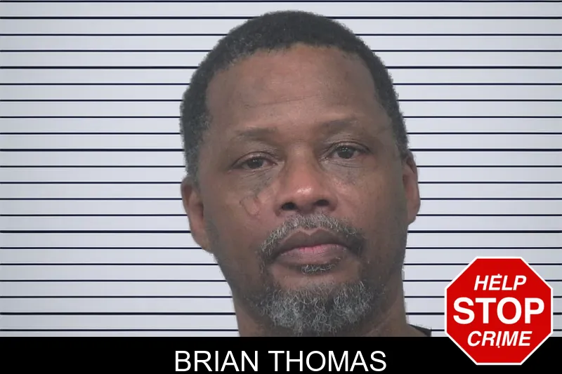Brian Thomas mugshot