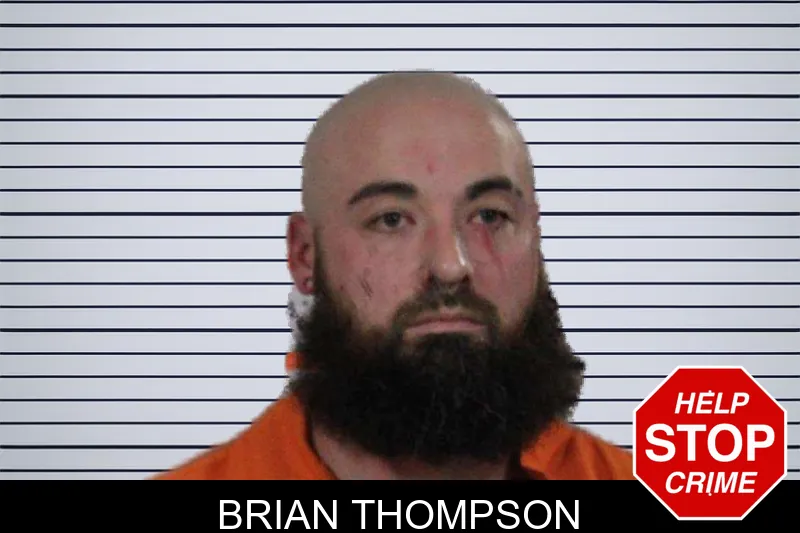 Brian Thompson mugshot