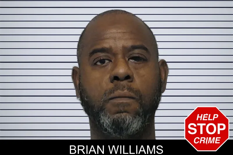 Brian Williams mugshot