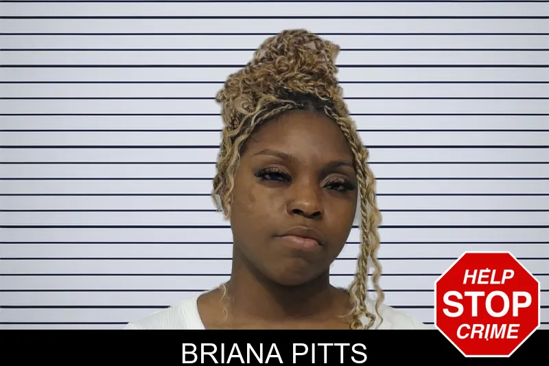 Briana Pitts mugshot