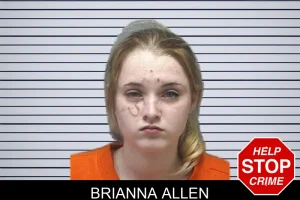 Brianna Allen mugshot