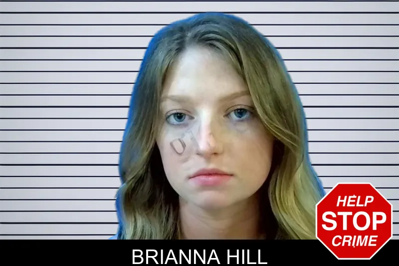 Brianna Hill mugshot