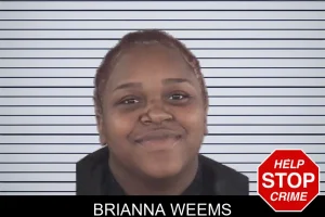 Brianna Weems mugshot
