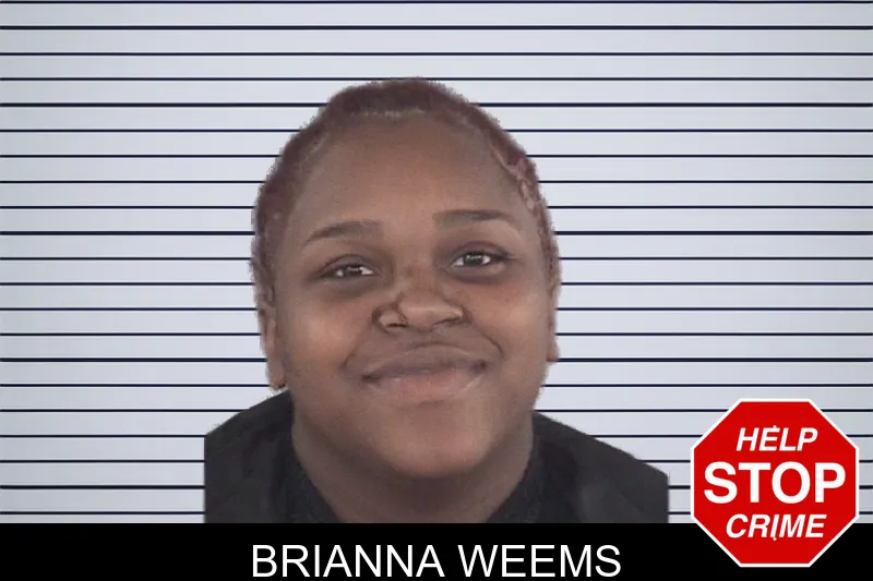 Brianna Weems mugshot