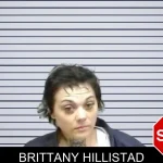 Brittany Hillistad mugshot