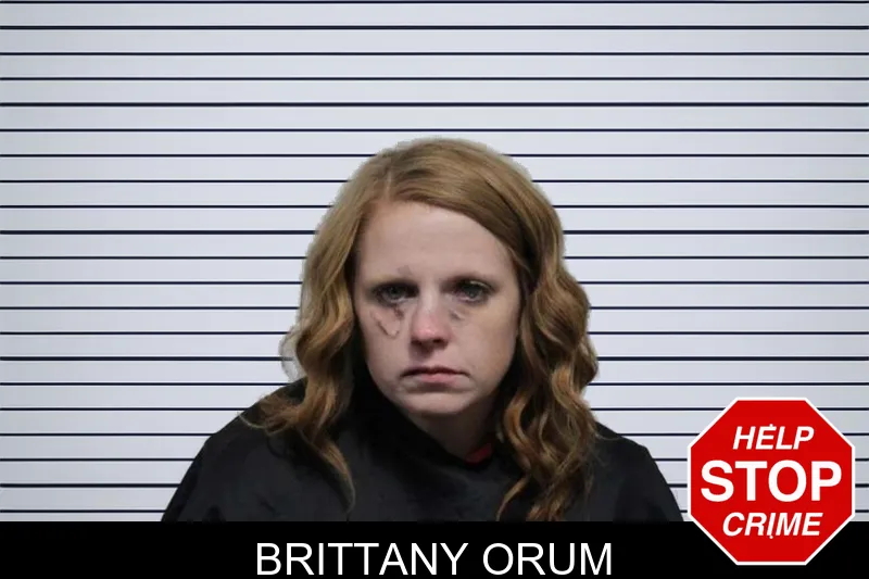 Brittany Orum mugshot