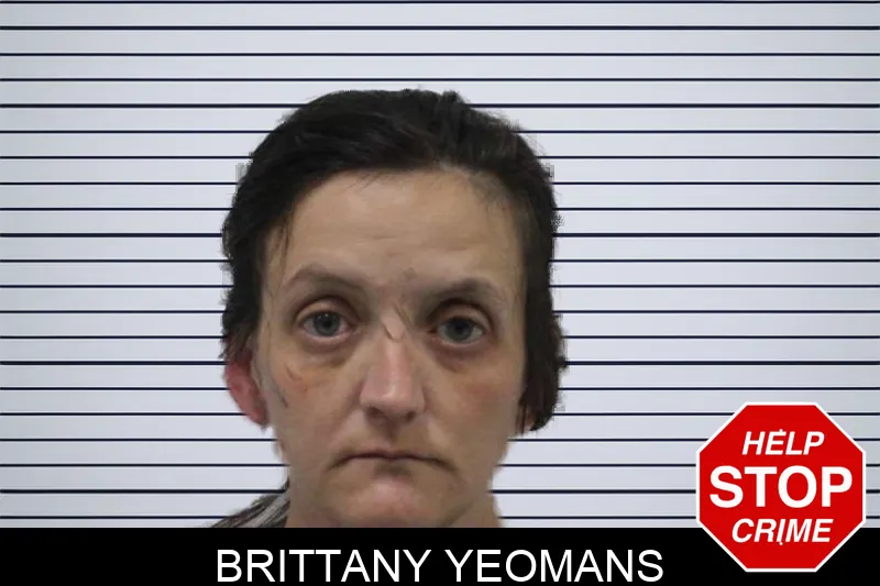 Brittany Yeomans mugshot