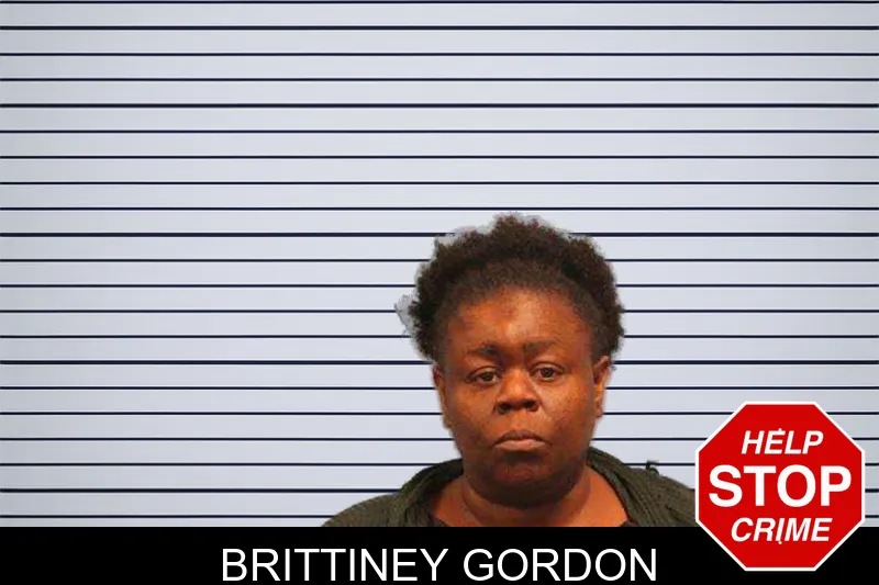 Brittiney Gordon mugshot