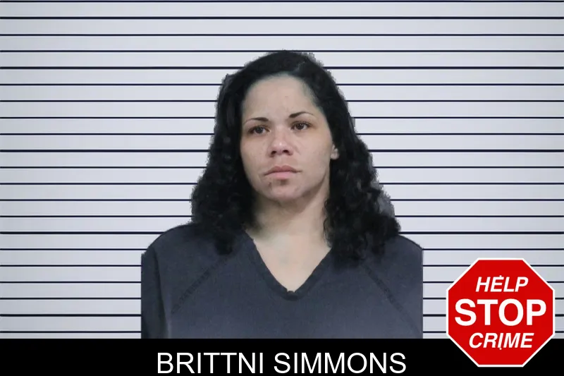 Brittni Simmons mugshot