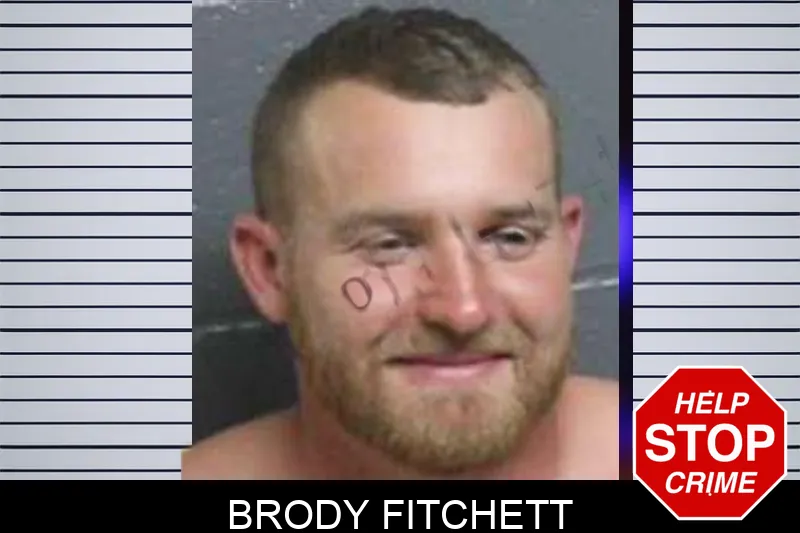 Brody Fitchett mugshot