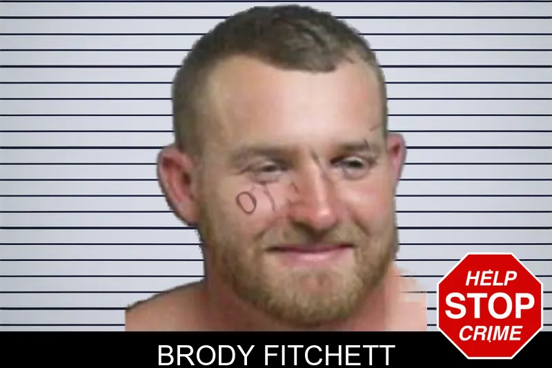 Brody Fitchett mugshot