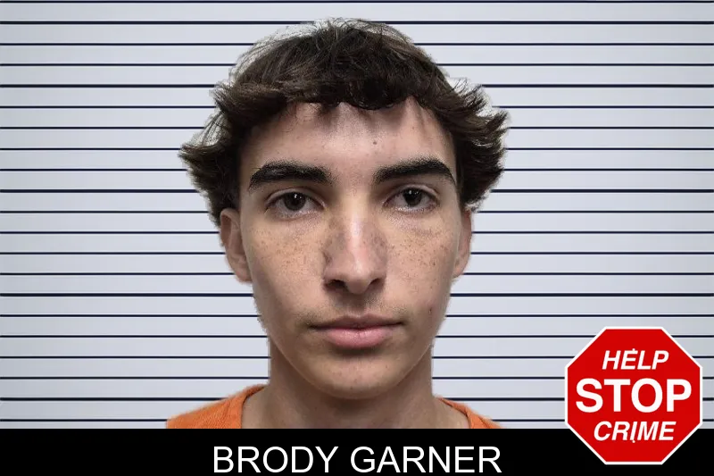 Brody Garner mugshot