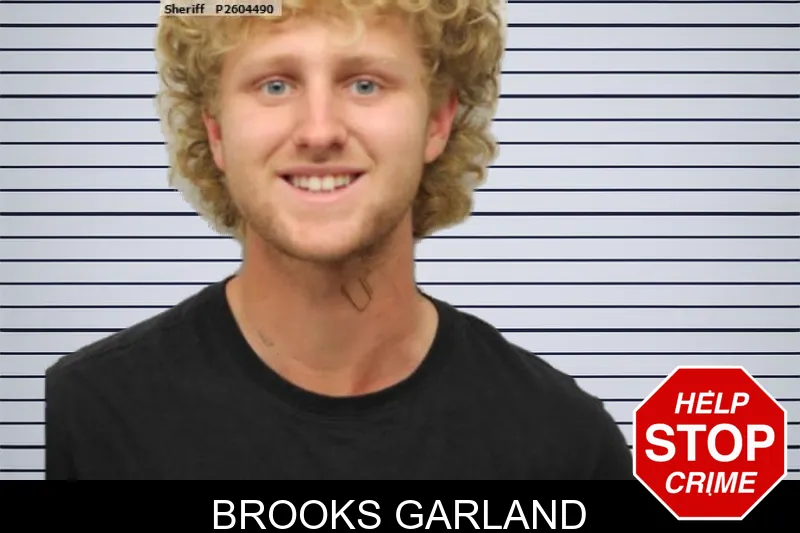 Brooks Garland mugshot