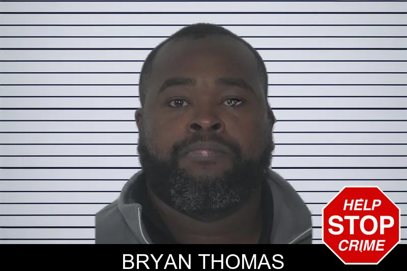 Bryan Thomas mugshot
