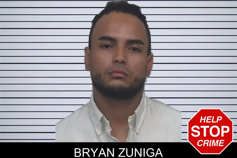 Bryan Zuniga mugshot