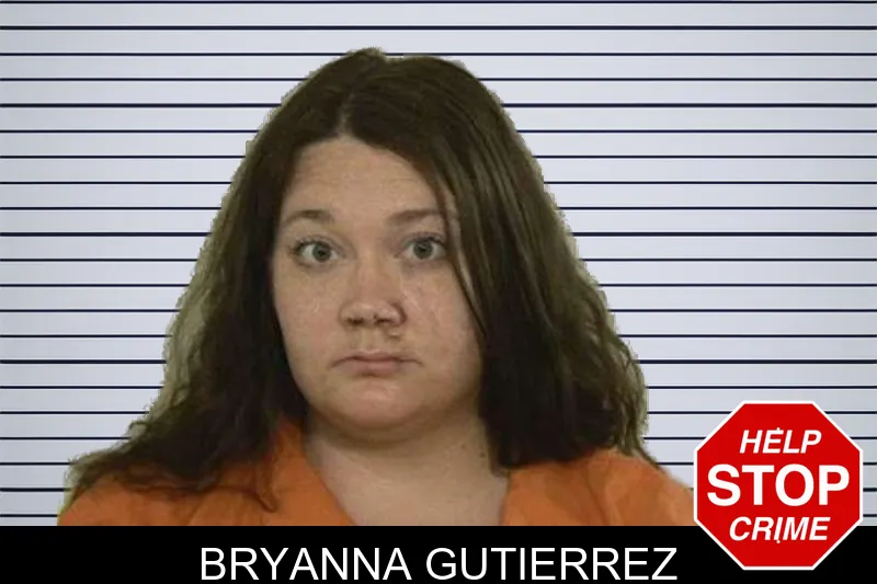 Bryanna Gutierrez mugshot