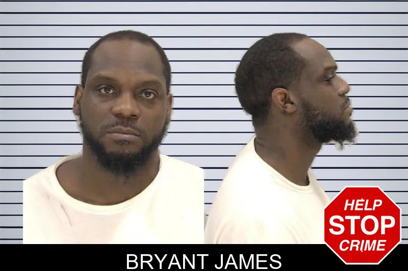 Bryant James mugshot