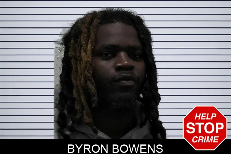 Byron Bowens mugshot