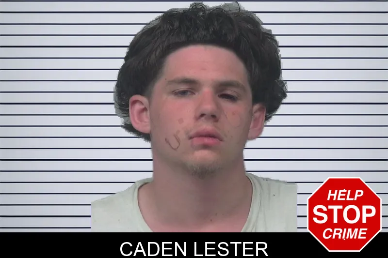 Caden Lester mugshot