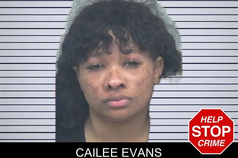Cailee Evans mugshot