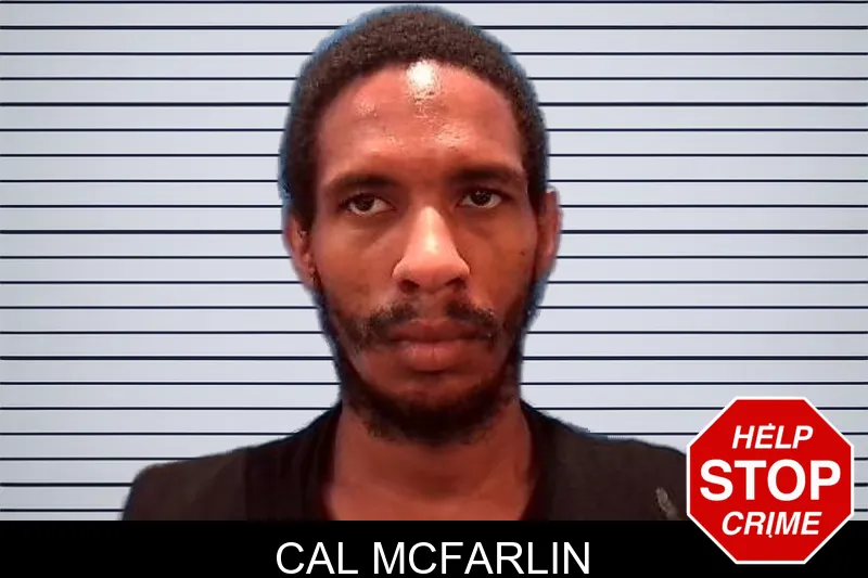 Cal McFarlin mugshot