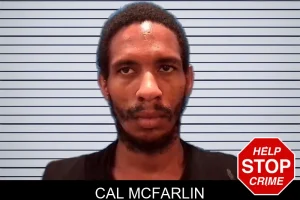 Cal McFarlin mugshot
